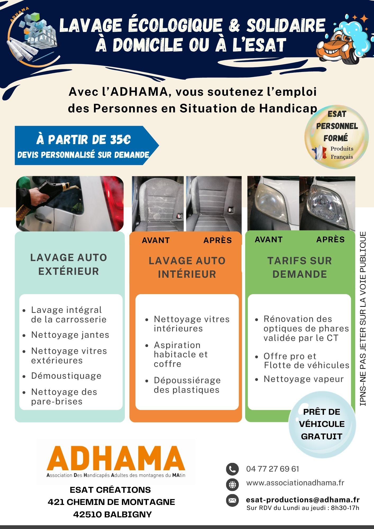 Lavage Écologique & Solidaire : Une Initiative Inclusive pour un Futur Durable